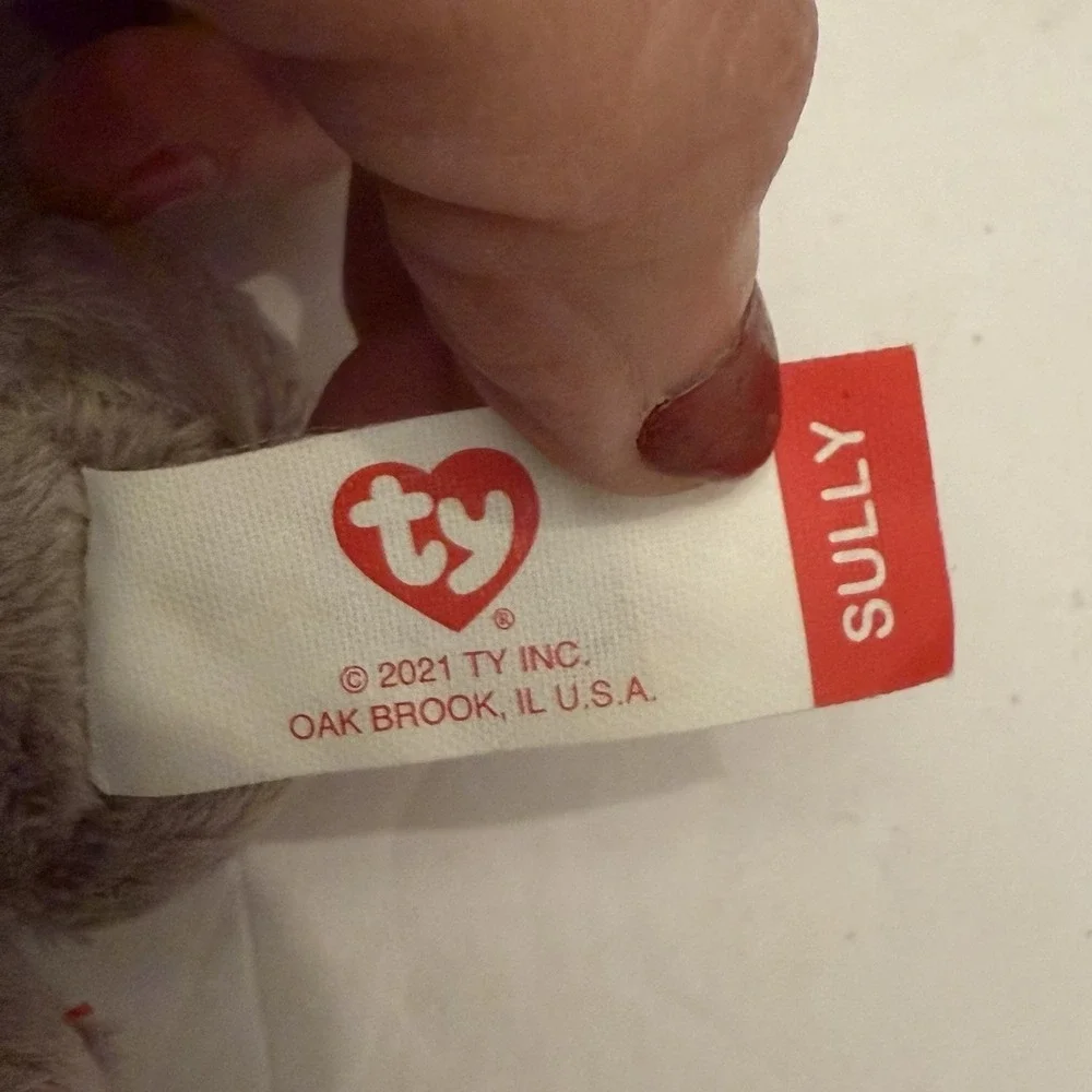 Ty Sully The Sloth Teenie Beanie Boos 3 Inch Stuffed Animal 2021‎ McDonalds Toy